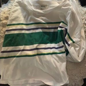 Forever 21 striped long-sleeve tee